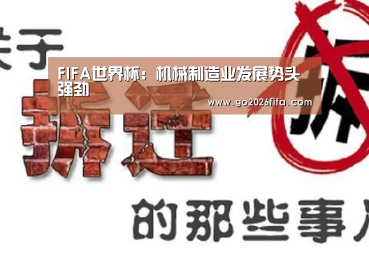 FIFA世界杯:机械制造业发展势头强劲(图2) FIFA世界杯